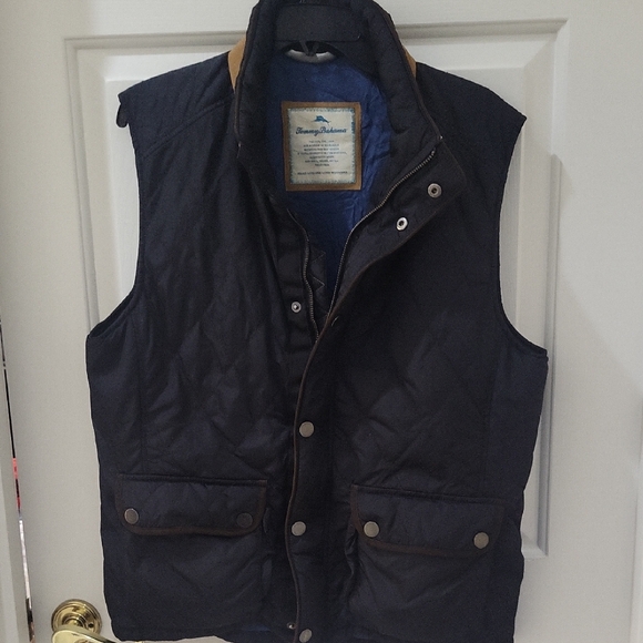 Tommy Bahama Other - Men's Tommy Bahama Navy Quilted Vest